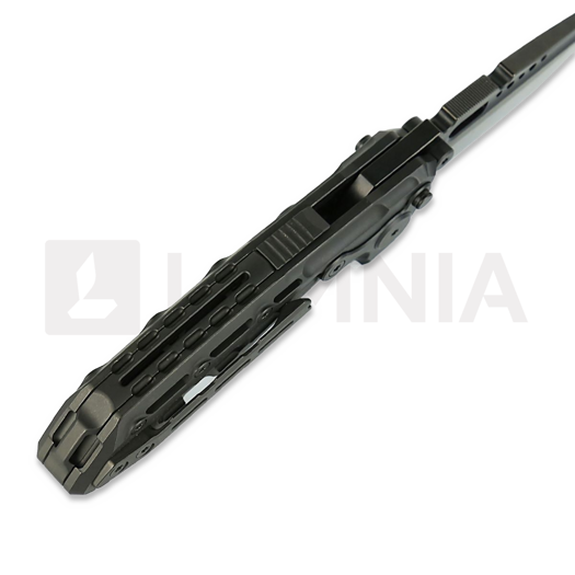 Reate Terminator TX228 k&auml;&auml;nt&ouml;veitsi, Full Black Titanium, DLC