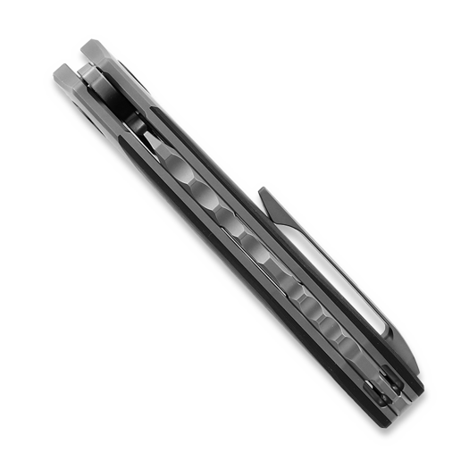 Reate Tiger, Bead Blasted Ti/Black Camo Fat CF, Satin