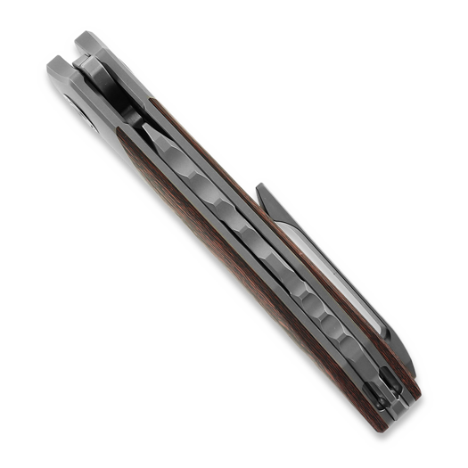 Reate Tiger, Bead Blasted Ti/Lava Flow Fat CF, Satin