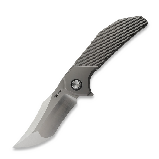 Reate Tiger, Stripe Pattern Titanium, Satin