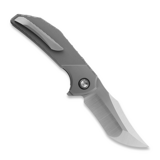 Reate Tiger, Stripe Pattern Titanium, Satin