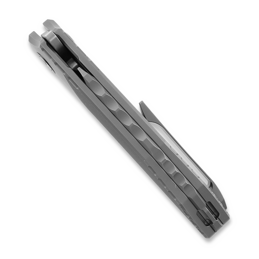 Reate Tiger, Stripe Pattern Titanium, Satin