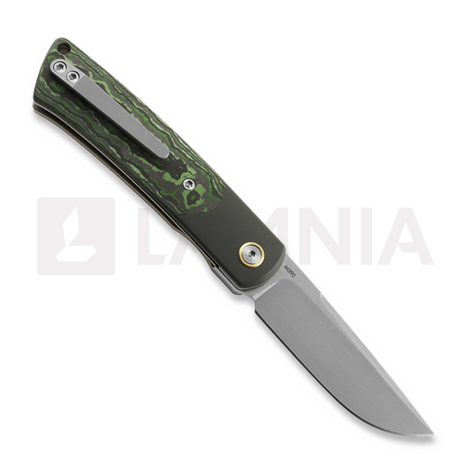 Reate Tribute sulankstomas peilis, jungle wear fat carbon