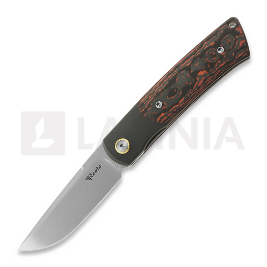 Складной нож Reate Tribute, lava flow fat carbon