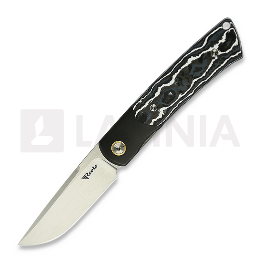 Couteau pliant Reate Tribute, white storm fat carbon