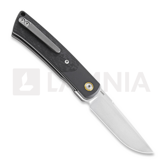 Zavírací nůž Reate Tribute Zirconium Bolster, carbon, hand satin