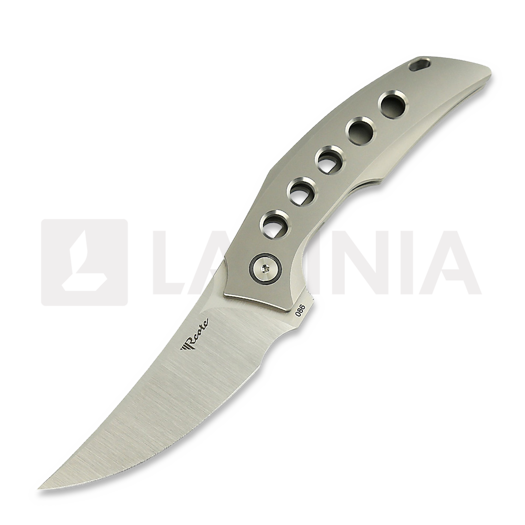 Zavírací nůž Reate Velocity, Bead Blast Titanium, Satin