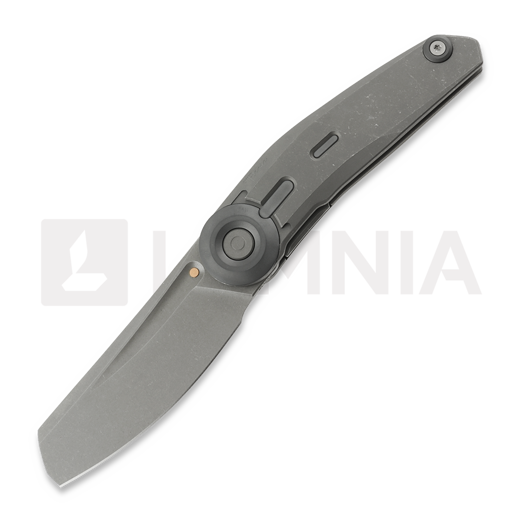 Couteau pliant Reate VK-CLU, Darkwashed Titanium, Darkwash