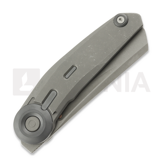Coltello pieghevole Reate VK-CLU, Darkwashed Titanium, Darkwash