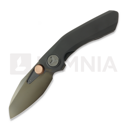 Reate VK-FROK kääntöveitsi, Black PVD Titanium, Satin DLC