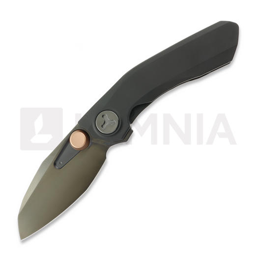 Reate VK-FROK kääntöveitsi, Black PVD Titanium, Satin DLC