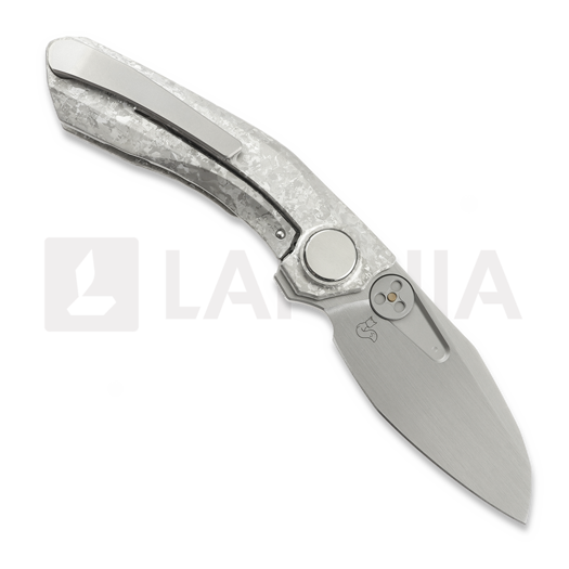 Reate VK-FROK kääntöveitsi, Crystallized Titanium, Hand Rubbed