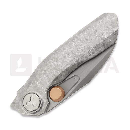 Reate VK-FROK k&auml;&auml;nt&ouml;veitsi, Crystallized Titanium, Hand Rubbed