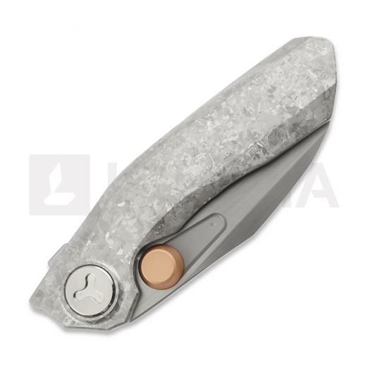 Reate VK-FROK kääntöveitsi, Crystallized Titanium, Hand Rubbed