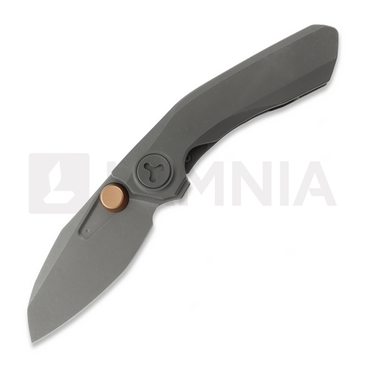 Reate VK-FROK folding knife, Darkwash Titanium, Darkwash