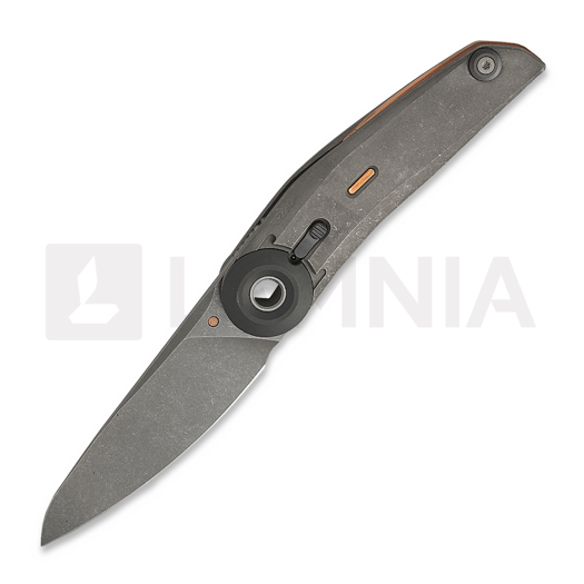 Reate VK-TRON Darkwashed Titanium & Zirconium 접이식 나이프