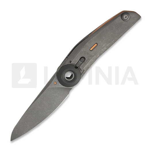 Reate VK-TRON Darkwashed Titanium & Zirconium 접이식 나이프