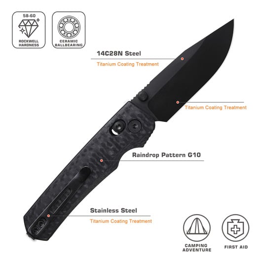 Складний ніж Remette AURA-G2