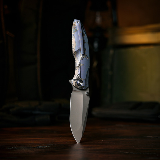 Coltello pieghevole Remette Cool Whale RTCL-CRA