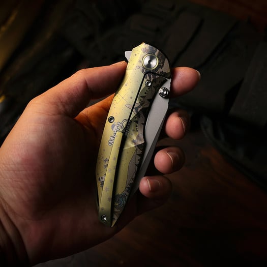 Coltello pieghevole Remette Cool Whale RTCL-CRB