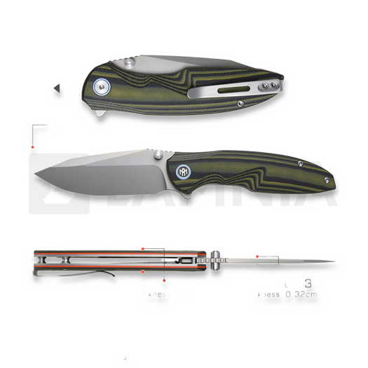 Remette Cool Whale RTCL-G1 kääntöveitsi