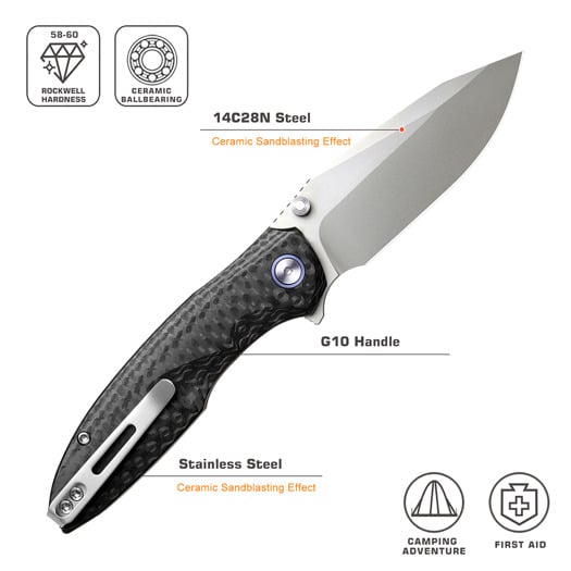 Remette Cool Whale RTCL-GN1 folding knife