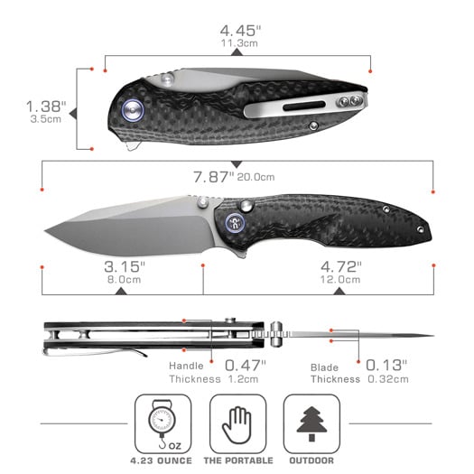 Remette Cool Whale RTCL-GN1 sklopivi nož