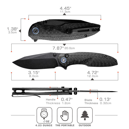 Remette Cool Whale RTCL-GN2 sklopivi nož