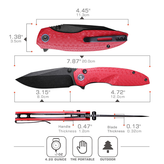 Remette Cool Whale RTCL-GN4 sklopivi nož