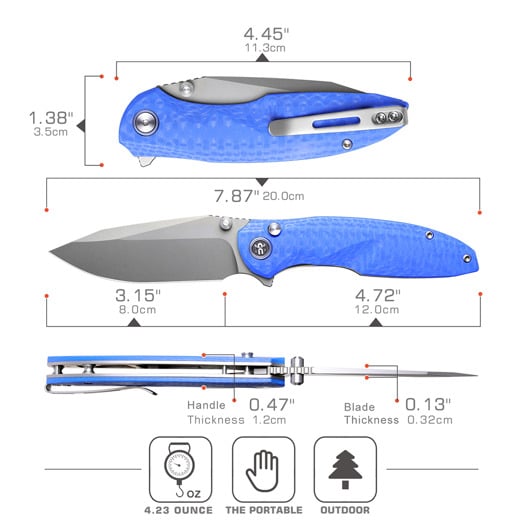 Remette Cool Whale RTCL-GN5 sklopivi nož