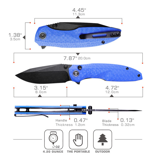 Remette Cool Whale RTCL-GN6 sklopivi nož