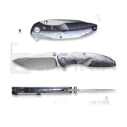 Remette Cool Whale RTCL-T3 összecsukható kés