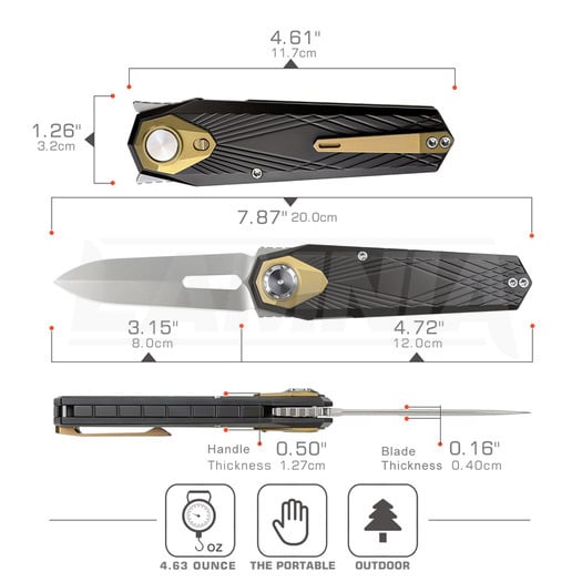 Remette Infinite Power RTIP-A folding knife