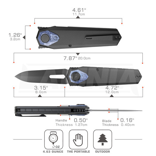 Remette Infinite Power RTIP-D kääntöveitsi