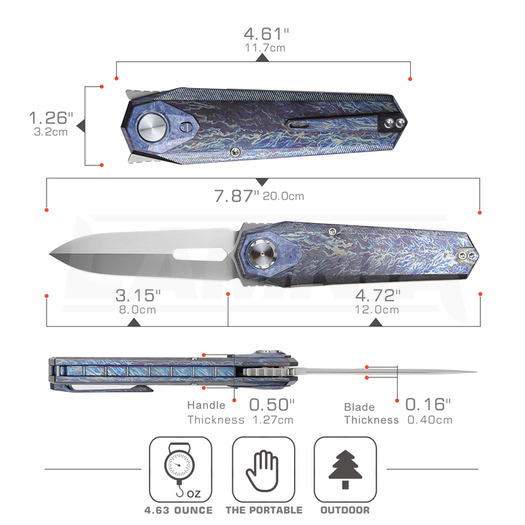 Remette Infinite Power RTIP-M k&auml;&auml;nt&ouml;veitsi