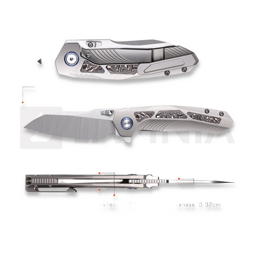 Remette Kestrel RTPO-C sulankstomas peilis
