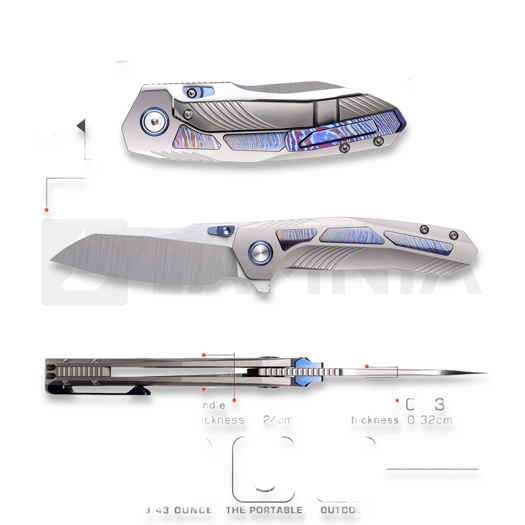 Remette Kestrel RTPO-D k&auml;&auml;nt&ouml;veitsi