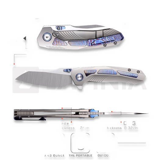 Remette Kestrel RTPO-D folding knife