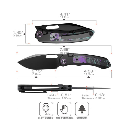 Saliekams nazis Remette Orca Knife ORCAJYD