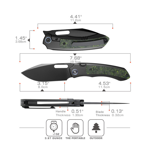 Remette Orca Knife ORCALS סכין מתקפלת