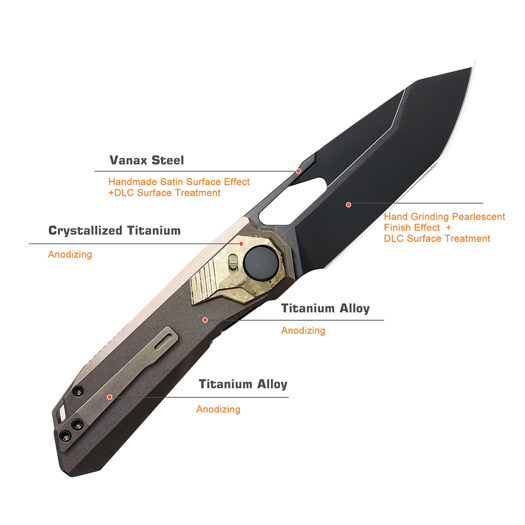 Remette Peregrine Falcon RTT1-VNA fällkniv