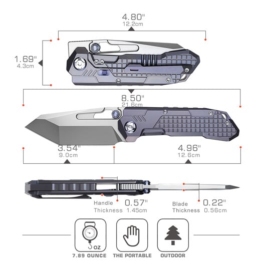Remette RT-Cool Leopard RTKS-L folding knife