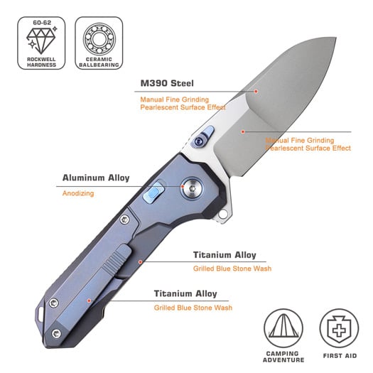 Remette RT-Cosmic RTCO-TB foldekniv