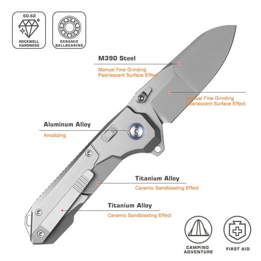 Remette RT-Cosmic RTCO-TT foldekniv