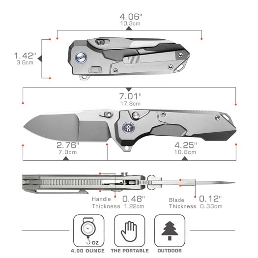 Remette RT-Cosmic RTCO-TT foldekniv