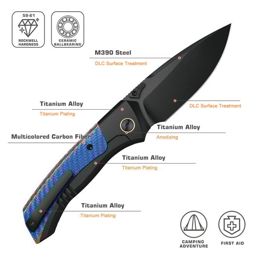 Remette RT-Steed RTWS-BC foldekniv