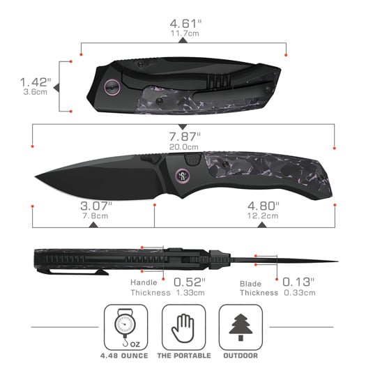 Remette RT-Steed RTWS-BY foldekniv