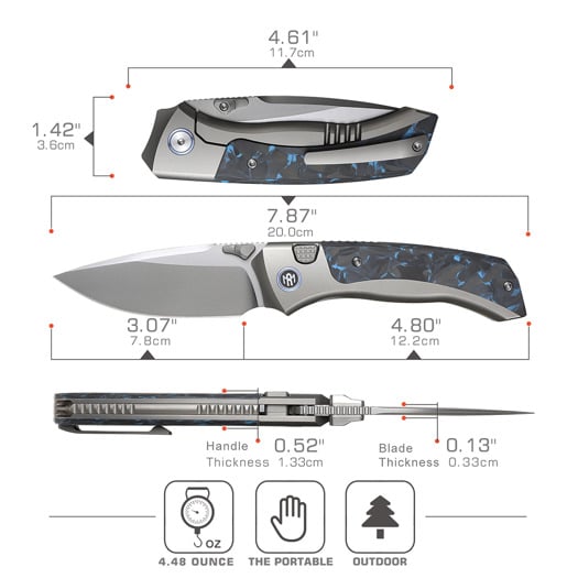 Remette RT-Steed RTWS-TB folding knife