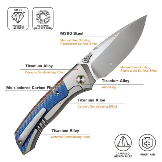 Remette RT-Steed RTWS-TC foldekniv