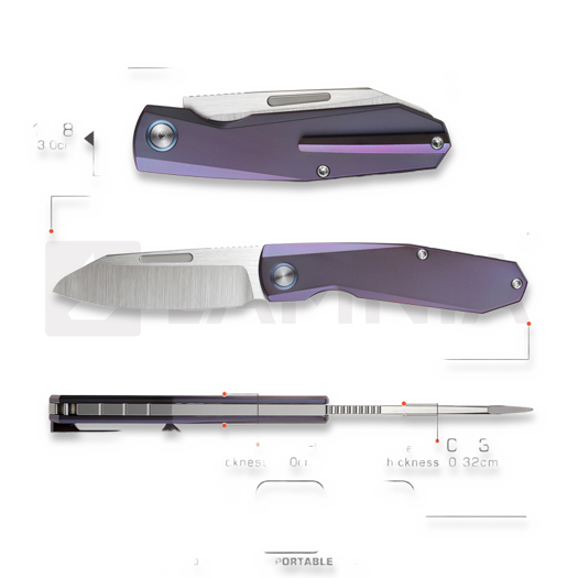 Remette RTDP-C kääntöveitsi